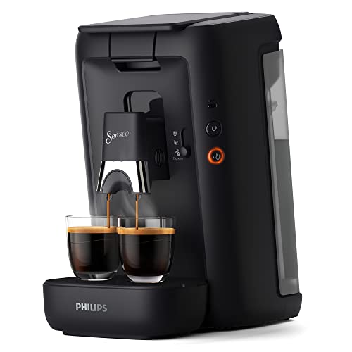 Philips Senseo Maestro Macchina Per Caffè A Cialde Con Capacità Di Caffè E Funzione Memoria, Serbatoio Acqua Da 1,2 Litri, Prodotto Verde, Colore: Ner