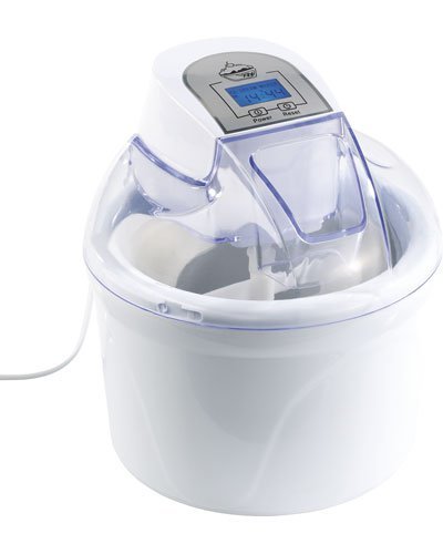 Rosenstein & Söhne Macchine Del Gelato - Macchina Per Il Gelato: Macchina Per Gelato 4In1 Ema-300 Con Display Lcd, Per 1,5 Litri Di Gelato, 7 W. (Gela