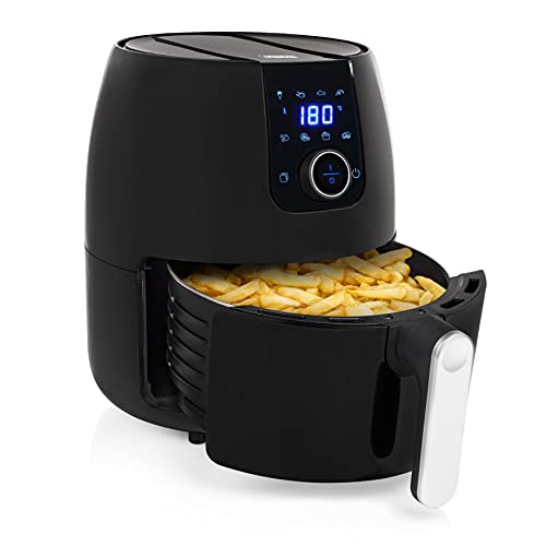 Princess Friggitrice Elettrica Ad Aria Calda Xxl, 1500 W, 4.5 Litri, Senza Bpa, Nero