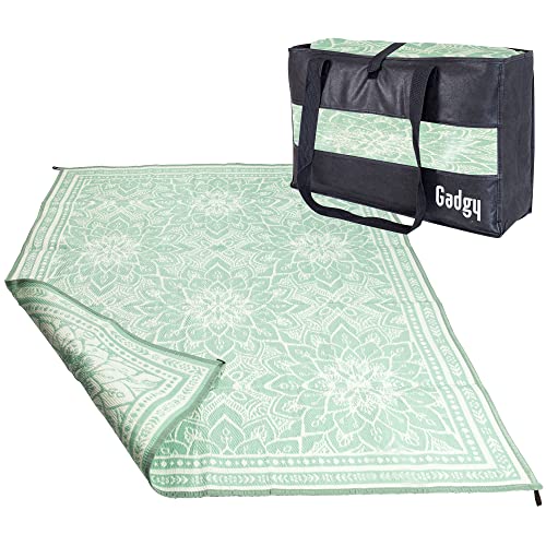 Gadgy Tappeto Per Esterni Resistente Alle Intemperie - Elegante Tappeto Impermeabile E Resistente Ai Raggi Uv - Tappeto Da Giardino Reversibile - Tapp