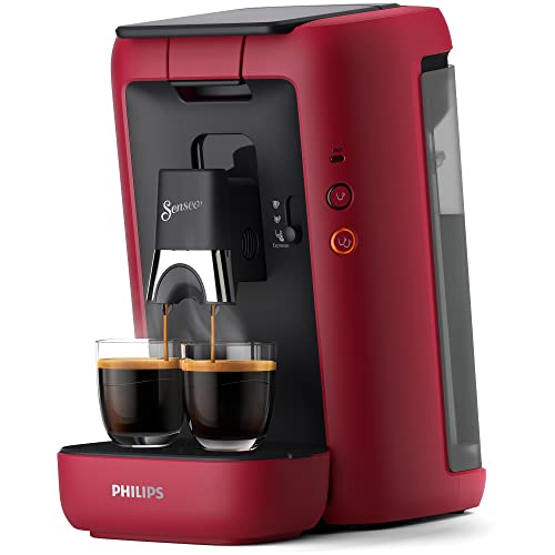 Philips Domestic Appliances Senseo Maestro Csa260/90 - Macchina Da Caffè A Cialde Con Funzione Memoria, 1,2 Litri, Colore: Rosso