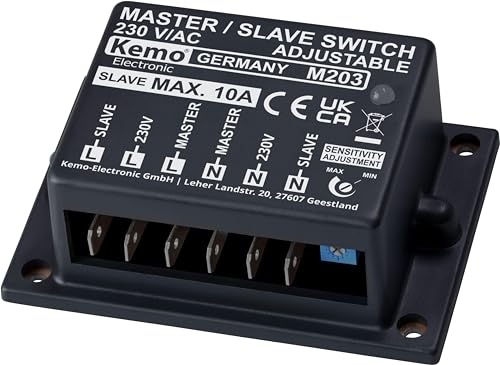 Kemo M203 Interruttore Master Slave Componente Sfuso 230 V/Ac