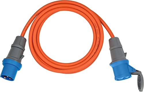 Brennenstuhl 1167650605 Strom Extension Cable 16A Orange 5.00M