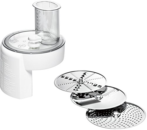 Bosch Muz4Ds4, Sminuzzatore Con 3 Dischi Standard, Accesorio Per Il Robot Da Cucina Bosch Mum4, Bianco