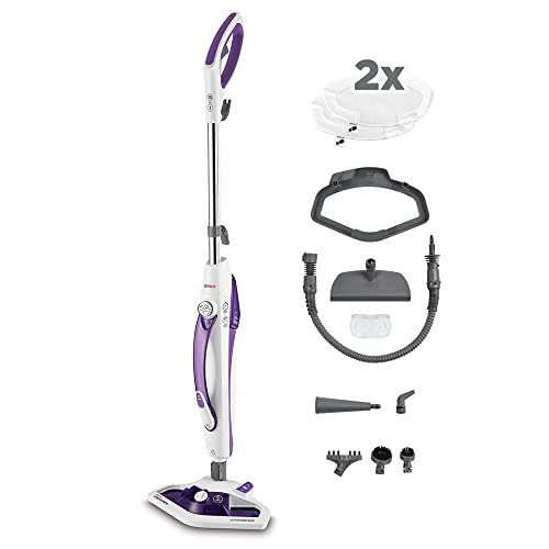 Polti Vaporetto Sv440_Double Scopa Vapore Doppia Funzione Con Pulitore Portatile, Con Spazzola Vaporforce, 15 In 1