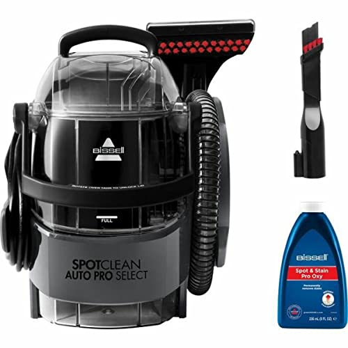 Bissell Spotclean Auto Pro Select 3730N - Staccati, Pulito E Aspirato - Serbatoio Di Grande Capacità - A Lungo Raggio