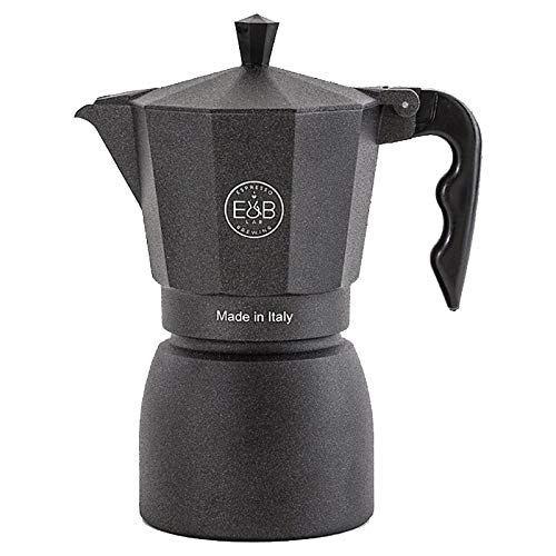 E&B Lab Moka Classic 6T Moka 6 Tazze Per Piani A Gas Competition Moka Filter