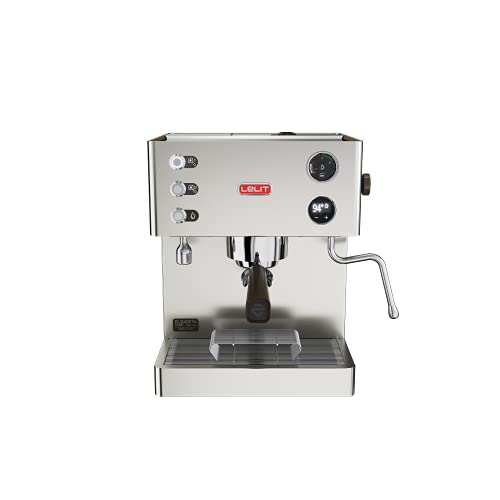 Lelit, Pl92T, Elizabeth, Macchina Da Caffè Prosumer Dual Boiler Con Lcc Per Gestire Tutti I Parametri, Acciaio Inossidabile