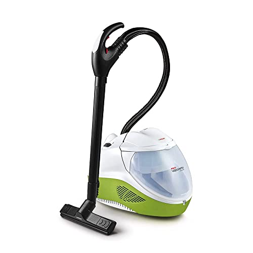 Polti Vaporetto Lecoaspira Fav80_Turbo Intelligence, Pulitore Avapore E Aspirapolvere Con Filtro Ad Acqua, Per Soggetti Allergici, Funzione Eco, 6 Bar