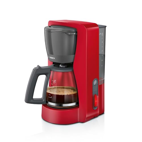 Bosch Tka3M134 Mymoment Macchina Da Caffè Americano, Con Serbatoio Dell'Acqua Rimovibile, Caraffa In Vetro, Easydescale3, Dripstop, Aroma+ E Porta-Fil