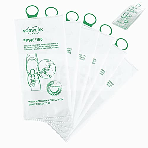 Sacchetti Folletto Vk 140 E Vk 150, Filtrelli Originali Vorwerk