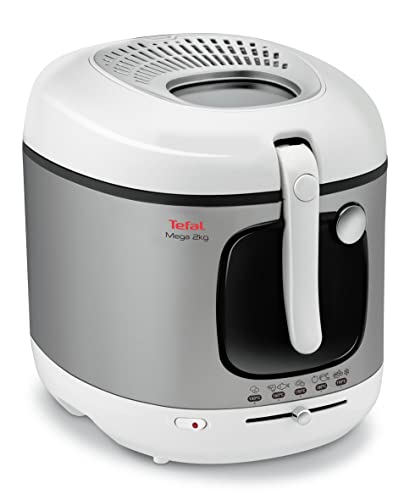 Tefal Fr4800 Singolo Indipendente Friggitrice Acciaio Inossidabile, Bianco Friggitrice