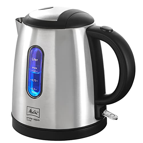Bollitore Melitta Prime Aqua Mini Top In Acciaio Inox, 1 L