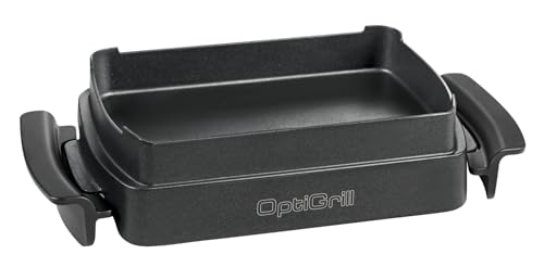 Tefal Xa7258 Piastra Per Snack E Pasticceria, Accessorio Per Griglia Optigrill, Rivestimento Antiaderente, Lavabile In Lavastoviglie, Capacità 1,6L Pe