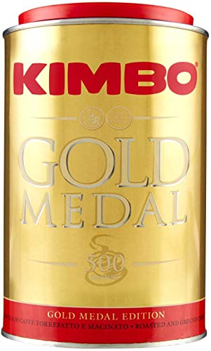 Kimbo Espresso Medaglia Oro Aroma Essence Food Aromatizzante Caffè Italiano Macinato 500G