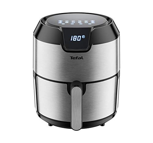Tefal Ey401D Friggitrice Ad Aria Calda Easy Fry Deluxe Xl | Air Fryer | 1500 W | 4,2 L Per 6 Porzioni | 8 Programmi Automatici | Display Digitale | Ri