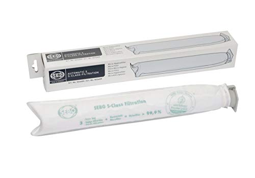 Sebo 5036Er Filtro Igienico Originale Aspirapolvere, Plastica, Bianco