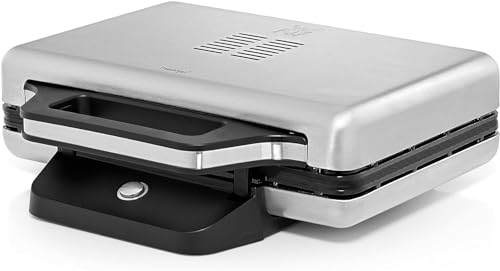 Wmf - Tostapane Lono, Per Toast Normali E Xxl, Regolazione In Altezza A 2 Livelli Per Una Maggiore Imbottitura, Cromato Opaco/Argento