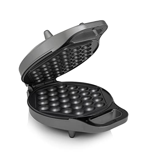 Princess Waffeleisen Piastra Bubble Waffel, 700 W, Medium, Nero