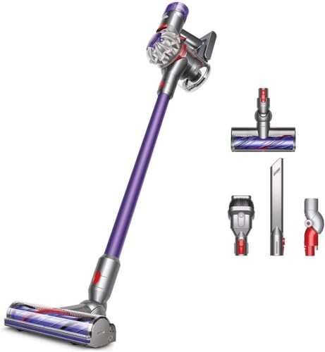Dyson V8 Origin, Porpora, Argento, 425 W, 0.54 Litri, 82 Decibeles