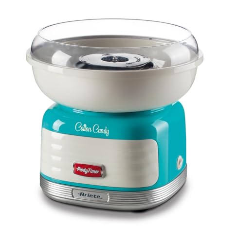Ariete Cotton Candy Macchina Per Zucchero Filato, 450W, Azzurro