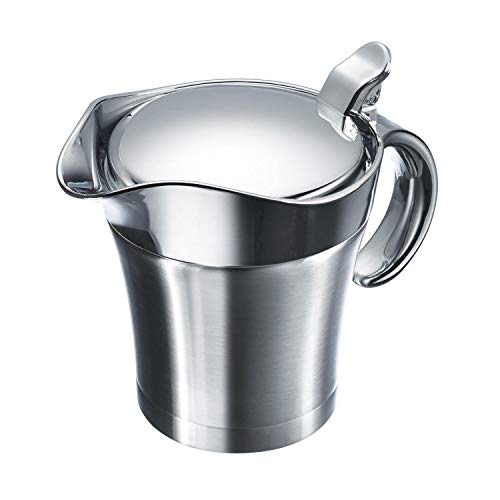 Westmark Salsiera Termica Con Coperchio, Volume: 0,5 L, Acciaio Inox/Plastica, Argento, 62242260