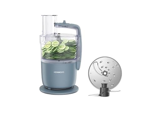 Kenwood Multipro Go Fdp22.000Gy, Robot Da Cucina Che Trita, Affetta, Grattugia, Riduce In Purea E Impasta, Ciotola Da 1.3L, Lame Per Impastare, Disco