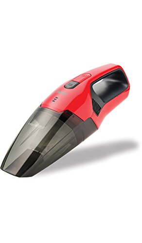 Fakir Prestige, As 1072 Lnt Aspirapolvere Manuale A Batteria, 45 W, Vetro Fumé Rosso