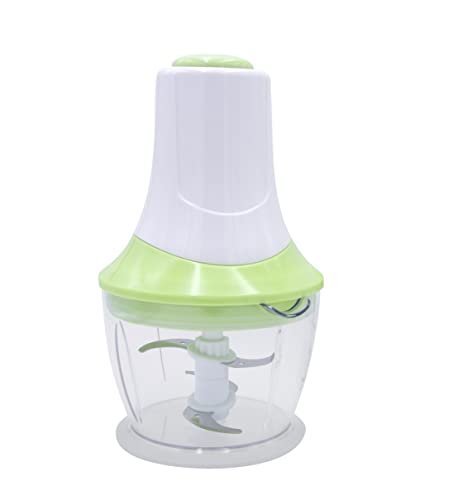 Livington Magicut - Tritatutto Compatto 6 In 1, 6 Pezzi, Capacità 1000 Ml, Taglia, Mescola, Trita, Griglia, Batte E Mescola, 300 Watt, Bianco