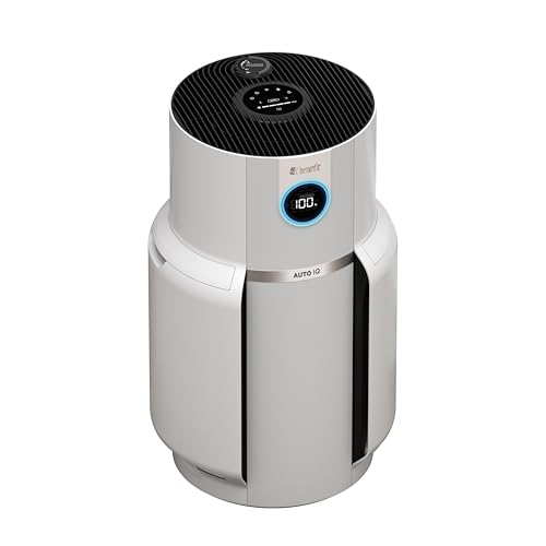 Shark Neverchange5 Max, Purificatore D’Aria, Copertura Grandi Ambienti 130 M², Filtro Hepa Con Durata Di 5 Anni Che Cattura Il 99,97% Degli Allergeni,