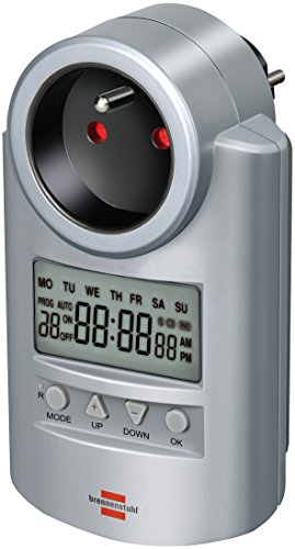 Brennenstuhl Programmatore Settimanale, Grigio, 1507501