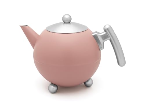 Bredemeijer - Teiera Duet Bella Ronde 1,2L Blush Pink