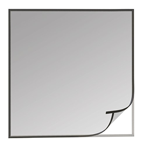 Windhager Open-Up Zanzariera Per Finestre Velcro, 130 X 150, Antracite, 03539, 130 X 150 Cm