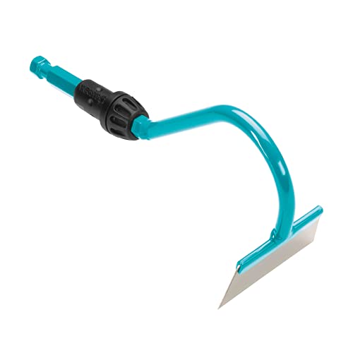 Gardena Zappa Barbabietola Combisystem: Diserbare E Tagliare Erbacce, Larghezza Lavoro 8 Cm, Acciaio Qualità, Lama Acciaio Inossidabile Antiruggine, A