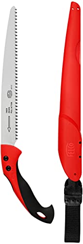 Felco 611 Sega (Lunghezza Lama 33 Cm, Taglio Sega Per Rami Ø 100 Mm, Lunghezza 500 Mm, Lama Conica, Sega Da Potatura Incl. Custodia)
