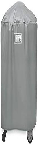 Weber 7177 Coperchio Per Griglia, Adatto A Q 100/1000 E 200/2000 Con Supporto O Carrello, Grigio, 5,9 Cm*16,6 Cm*22,3 Cm