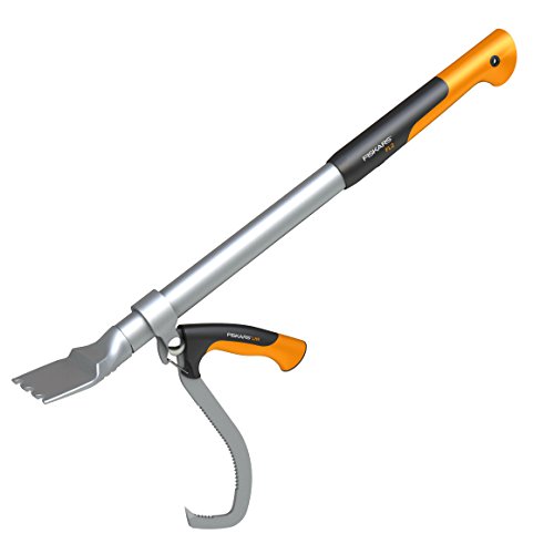 Fiskars Leva A Uncino, Per La Lavorazione Del Legno, Lunghezza: 70 Cm, Nero/Arancione/Argento, Woodxpert, M, 1015438
