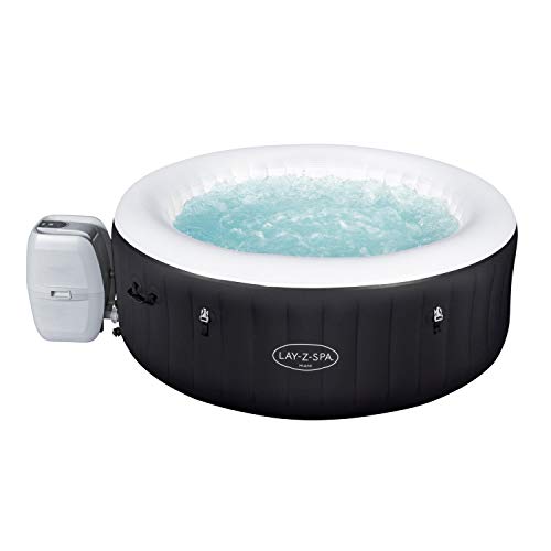 Bestway 60001 Idromassaggio Gonfiabile Lay-Z-Spa Miami Airjet, 2-4 Persone