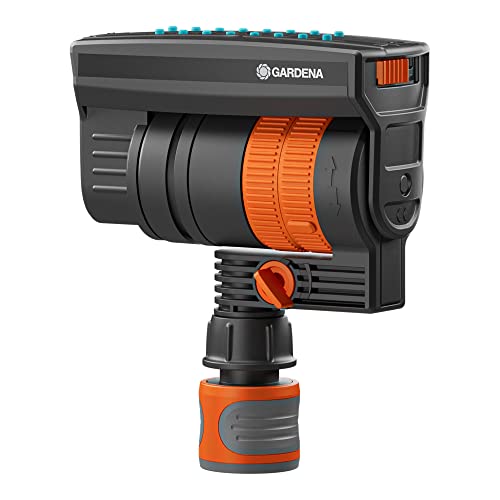 Gardena Sprinklersystem Pipeline Irrigatore Oscillante: Per Irrigare Superfici Fino A 216 M², Portata Fino A 18 M, Larghezza Del Getto Fino A 12 M, Pe