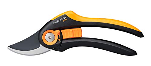 Fiskars Forbici Da Potatura Con Lame Bypass, Plus Smartfit, P541, Per Rami Freschi E Ramoscelli, Rivestimento Antiaderente, Lame In Acciaio Inox, Lung
