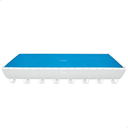 Intex Telone Di Copertura Solare Per Ultra Frame Rettangolare 975 X 488 Cm, Spessore 160 Micron, Dimensioni 960 X 466 Cm, 28018