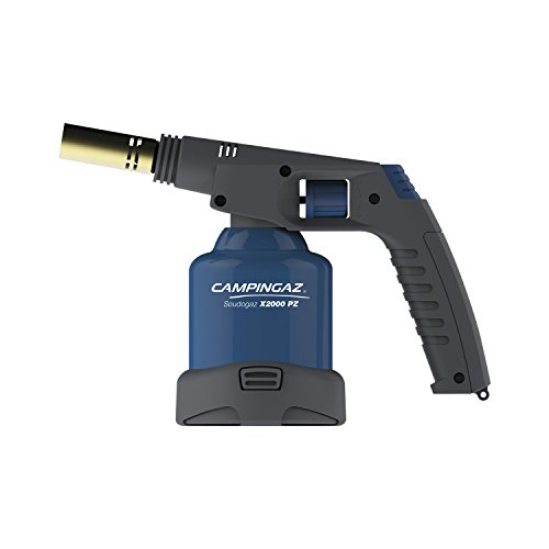 Camping Gaz Soudogaz X2000Pz Saldatore A Pistola Con Piezo, Blu/Grigio