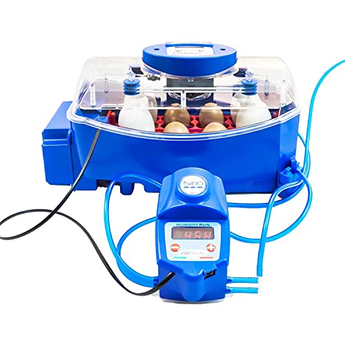 Borotto Lumia 8 Expert - Incubatrice Per Uova Professionale Brevettata, Materiale Termoisolante Con Antibatterico, Con Umidificatore Automatico Sirio