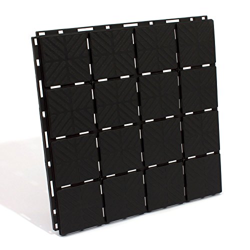 Piastra Di Base Prosperplast, Nero, 40 X 40 X 2 Cm, Ies40-S411
