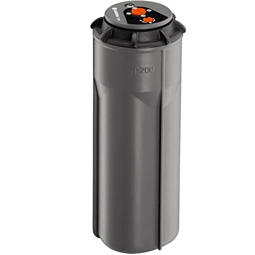 Gardena Sprinkler System Turbine Pop-Up Sprinkler T200: Sistema Irrigazione Prati Medie Dimensioni Fino A 200 M², Con Distanza Lancio Regolabile (5-8