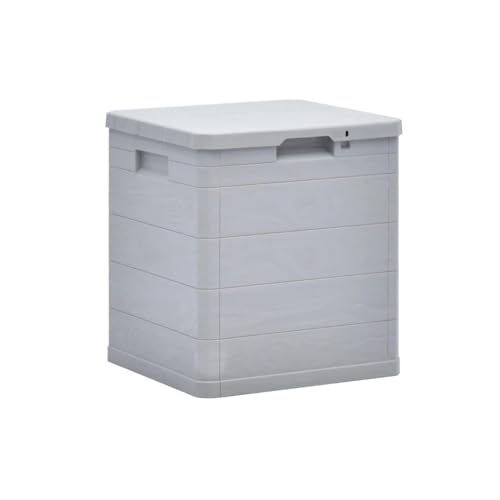 Toomax Bauli Woody'S 90L, Contenitore Da Esterni, In Plastica, Art. 173, Grigio Tortora