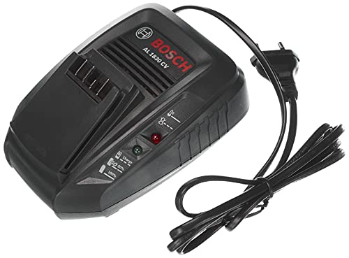 Gloria Caricatore Rapido Bosch Al 1830 Cv, Caricatore Per Tutte Le Batterie Bosch Power For All Da 14,4 V E 18 V, Linea Verde