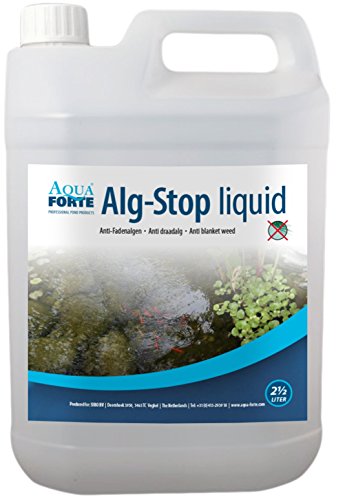 Aquaforte – Anti Alghe Filamentose Medio, Alg Stop Anti Prodotto Anti Alghe 5 L, Bianco, 13,5 X 20 X 29 Cm, Sc813