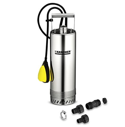 Kärcher Bp 2 Cistern Elettropompa Da Giardino - Portata Massima 5700L/H, Profondità D'Immersione Massima 7 M, Pressione Massima 3.2M/Bar, Raccordo Tub