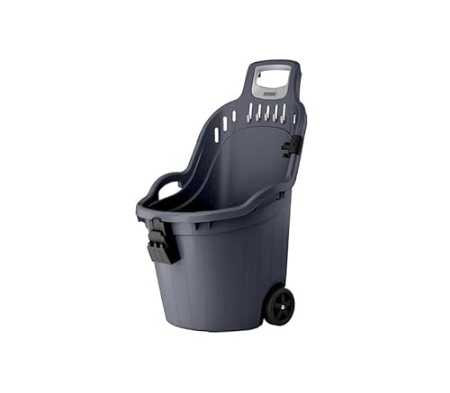 Carriola Helpy Cart Grigio Con Ruote 59,5X53 H88,5 Robusta Indispensabile